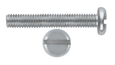 Pan Head Slotted Machine Screw DIN 85 - NSSFasteners