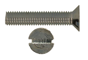 Countersunk Slotted Machine Screw DIN 963