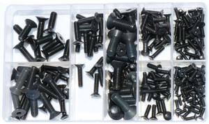 ASSORTED CSK SKT SCREW 200PC DIN 7991 - NSSFasteners